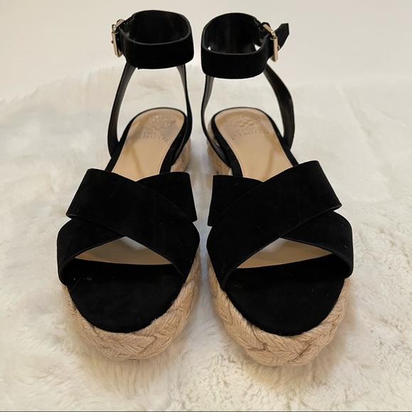 🆕🏷Vince Camuto ankle strap espadrilles braided flatform sandals - Picture 12 of 13
